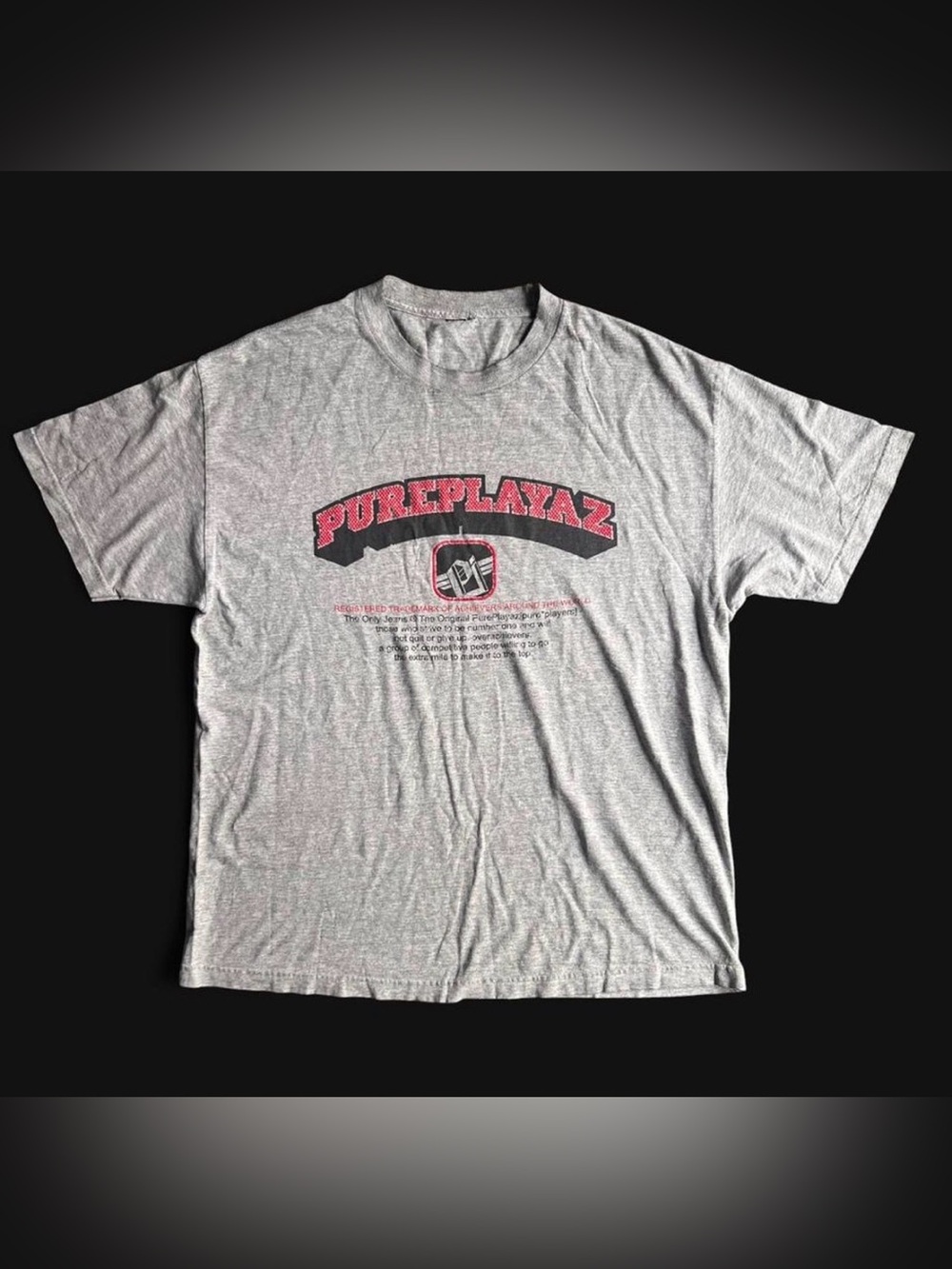 Vintage 90’s or early Y2K Pure Playaz graphic t-shirt looks like a size L/XL